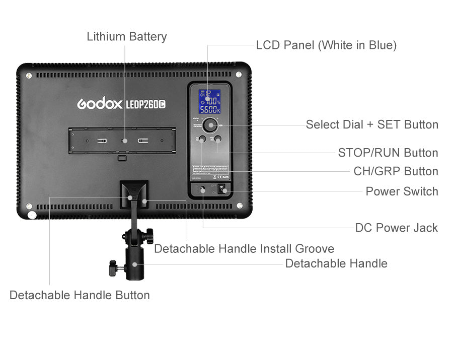 GODOX LEDP260C