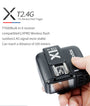 Godox TT600 2.4G Wireless Camera Flash Speedlite + X1T-C/N/F Transmitter Wireless Flash Trigger for Canon Nikon Fujifilm Olympus