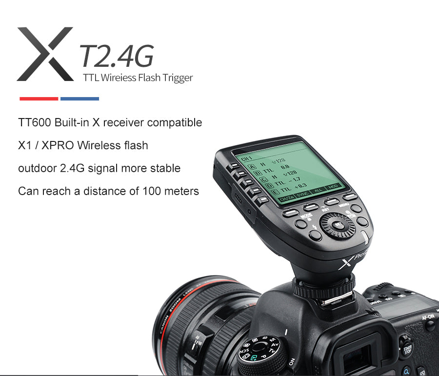 Godox Speedlite Flash with Built-in 2.4G Wireless Transmission, TT600