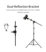 AMBITFUL AL-06 Bowens Softbox Reflector Extendable Bracket Mount Adapter for Bowens Elinchrom Profoto Mount Speedlite Flash