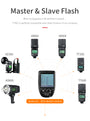 Godox TT600 2.4G Wireless GN60 Master/Slave Camera Flash Speedlite with Xpro Trigger for Canon Nikon Sony Pentax Olympus Fuji