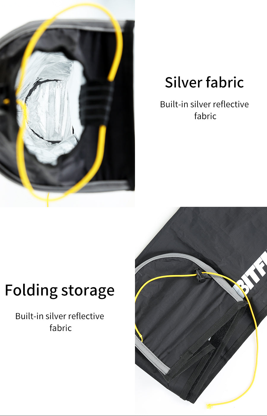 AMBITFUL 88*17*17cm Speedlite Beehive Honeycomb Grid Strip Inner Silver Softbox