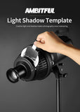 AMBITFUL AL-16 Focalize Conical Snoots Light Shadow Template Modeling Piece with Chinese Modern Window Pastoral Style