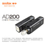 GODOX AD200 200Ws TTL 2.4G HSS 1/8000s Pocket Outdoor Flash Light Double Head with 2900mAh Lithium Battery Flashlight Flash
