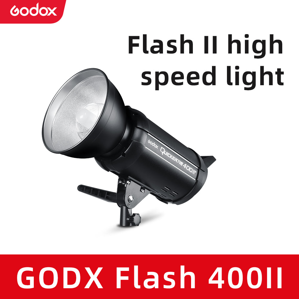 Godox SK400II 400Ws GN65 Professional Studio Flash Strobe with Built-in 2.4G Wireless X System Creative Shooting SK400 Upgrade