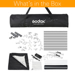 Godox LSD40 40*40cm 40W LED Photo Studio Softbox Light Tent SoftBox +AC Adapter +PVC Backgrounds for Phone DSLR Shooting Product