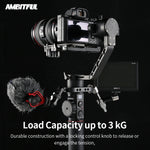 AMBITFUL DSLR 7" or 11" Articulating Rosette Arm Camera Magic Arm with Cold Shoe Mount & Standard 1/4"-20 Threaded Screw Adapter