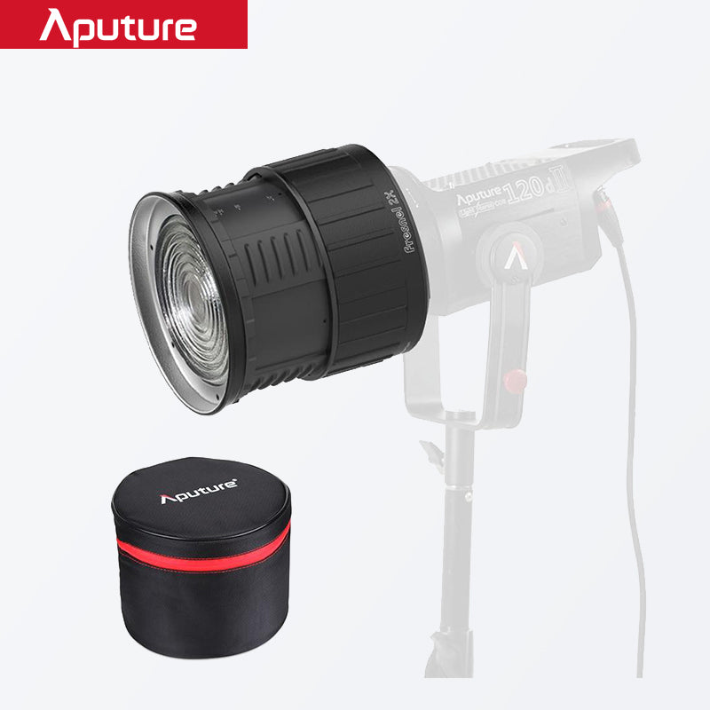 Aputure Fresnel 2x Bowen-S Mount Light A Multi-Functional Light Shaping Tool Shape your Light use for LS C120 300d Spot Lens