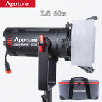 Aputure LS 60X Studio LED Video Light Bi-color 2700K-6500k 80W Portable Outdoor Lighting Spotlight for Photography Video Movie