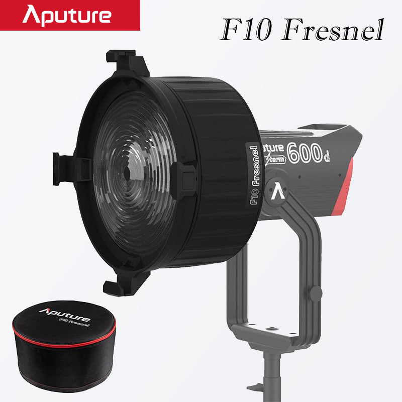 Aputure F10 Fresnel For LS 600d Pro Fresnel Zoom Lens Photography Fill Light Spotlight for Youtube Live Photography Studio