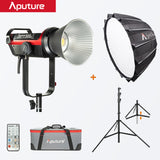 Aputure LS C300d 2 300d II LED Video Light COB Light 5500K Daylight Bowens Outdoor Studio Light Photography Lighting for Youtube
