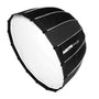 AMBITFUL Portable P120 120CM Quickly Fast Installation Deep Parabolic Softbox for Bowens Profoto Elinchrom Studio Flash Softbox