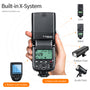 Godox TT600 2.4G Wireless GN60 Master/Slave Camera Flash Speedlite with Xpro Trigger for Canon Nikon Sony Pentax Olympus Fuji