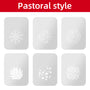 AMBITFUL AL-16 Focalize Conical Snoots Light Shadow Template Modeling Piece with Chinese Modern Window Pastoral Style