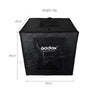 Godox LSD40 40*40cm 40W LED Photo Studio Softbox Light Tent SoftBox +AC Adapter +PVC Backgrounds for Phone DSLR Shooting Product