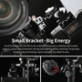 AMBITFUL Adjustable Universal Magic Arm with Small Ballhead for Camera Monitor / LED Light Support with 1/4 Screw