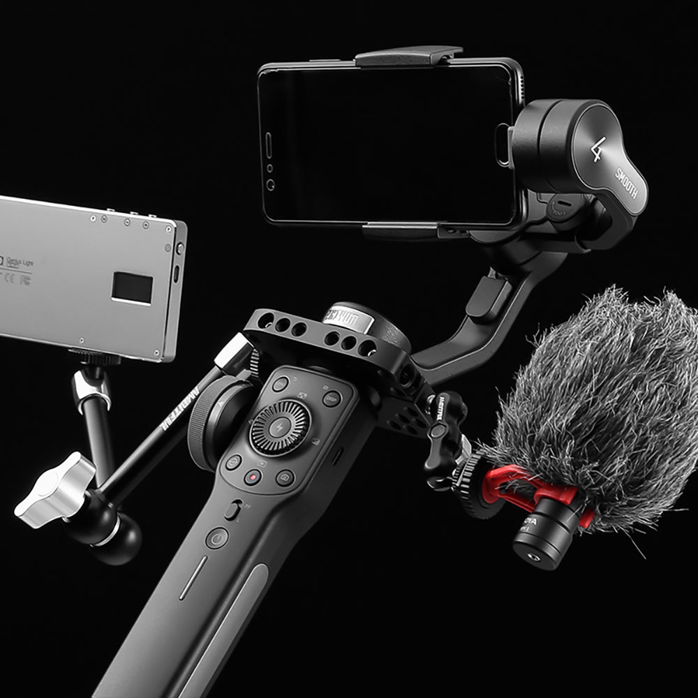 AMBITFUL Rod Clamp for Zhiyun Crane2/Crane v2 Camera Stabilizer to Rode Microphone LED Video Light Filmmaker Vlogging