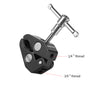 AMBITFUL Magic Articulated Arm Crab Claw Clamp Tongs Pliers Clip Bracket for Studio Flash Light LED Light Tripod Monopod