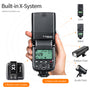 Godox TT600 2.4G Wireless Camera Flash Speedlite + X1T-C/N/F Transmitter Wireless Flash Trigger for Canon Nikon Fujifilm Olympus