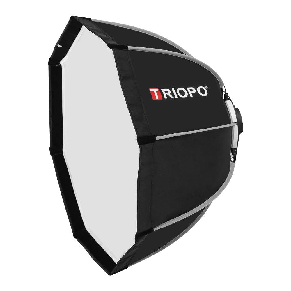 Triopo 55cm Speedlite Portable Octagon Umbrella Softbox + Honeycomb Grid Outdoor Flash Soft Box for Canon Godox