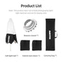 AMBITFUL 60cm Collapsible Sphere Softbox Paper Lantern Ball Shape Globe Diffuser for Bowens Elinchrom Prodoto Mount Studio Flash