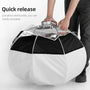 AMBITFUL 80cm 31.5" Lantern Foldable Quick-install Portable Round Shape Softbox Light for Bowens Profoto Elinchrom Studio Flash