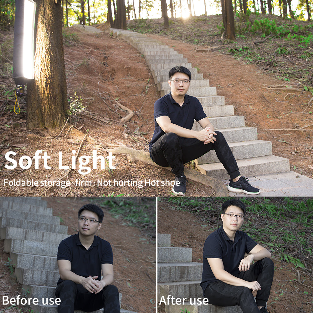 AMBITFUL 88*17*17cm Speedlite Beehive Honeycomb Grid Strip Inner Silver Softbox