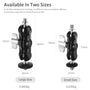 AMBITFUL Adjustable Universal Magic Arm with Small Ballhead for Camera Monitor / LED Light Support with 1/4 Screw