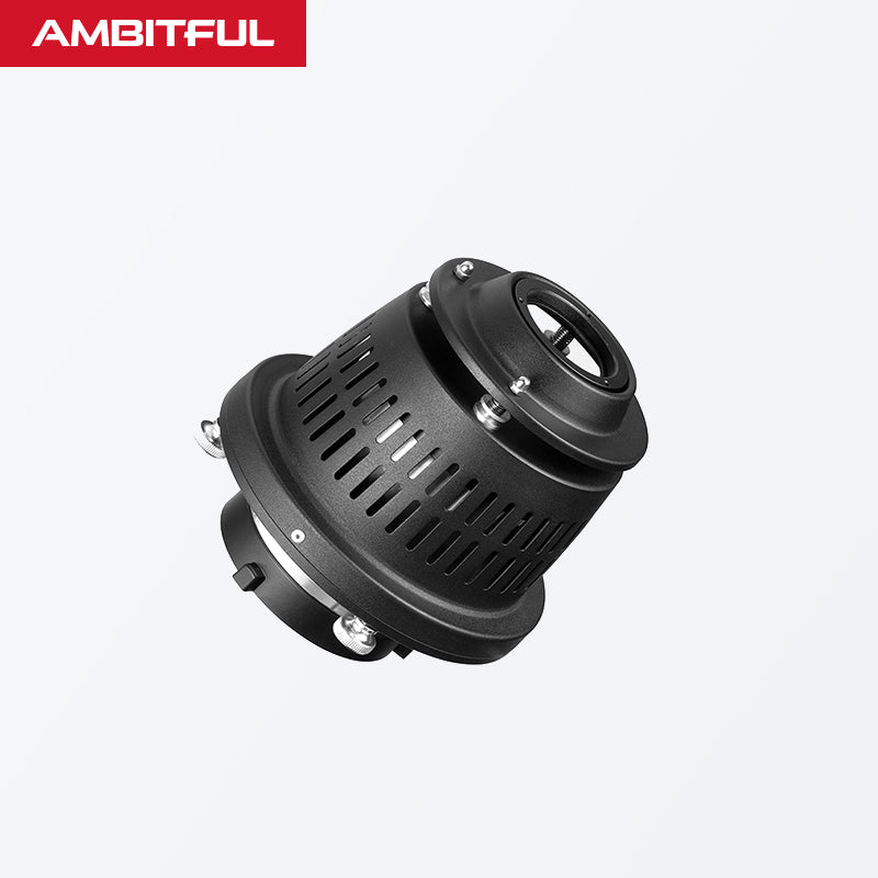 AMBITFUL AL-16 PRO Bowens Mount Split Focalize Conical Snoot Optical Condenser Art Special Effects Shaped Beam Light Cylinder