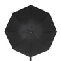 AMBITFUL 34" 86cm Black Silver Reflector Reflective Umbrella Stainless Steel Metal Bracket with Carry Bag for Photography Studio