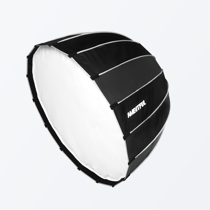AMBITFUL P90 90CM Quickly Release Parabolic Deep Softbox + Honeycomb Grid