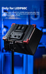 AMBITFUL LEDP60C LED Video Soft Light Diffuser Honeycomb Grid Softbox (Softbox Only)