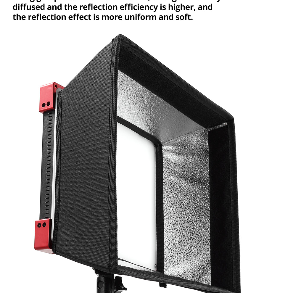 AMBITFUL LEDP60C LED Video Soft Light Diffuser Honeycomb Grid Softbox (Softbox Only)