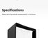 AMBITFUL LEDP60C LED Video Soft Light Diffuser Honeycomb Grid Softbox (Softbox Only)