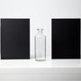 AMBITFUL 2pcs 21cm * 29.5cm Reflector Black Silver White Background Paper Portable Thick Folding Board for Studio Shooting Props
