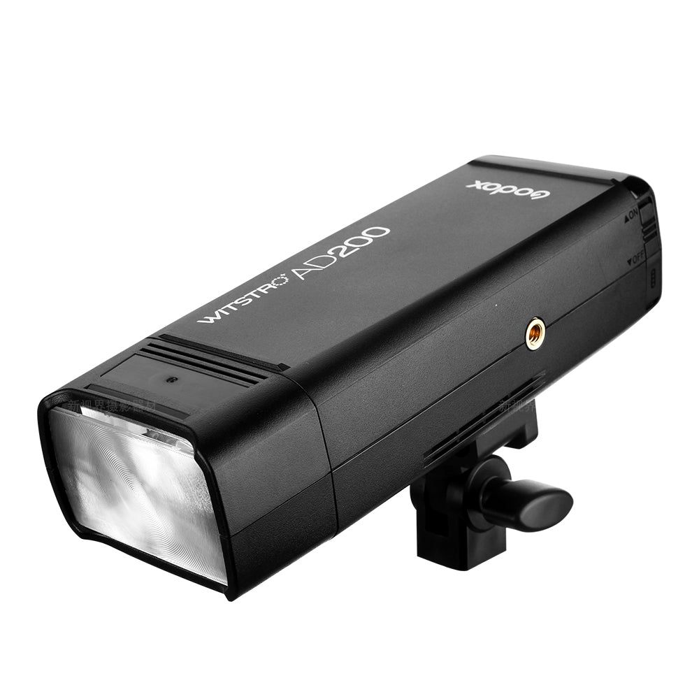 GODOX AD200 200Ws TTL 2.4G HSS 1/8000s Pocket Outdoor Flash Light Double Head with 2900mAh Lithium Battery Flashlight Flash
