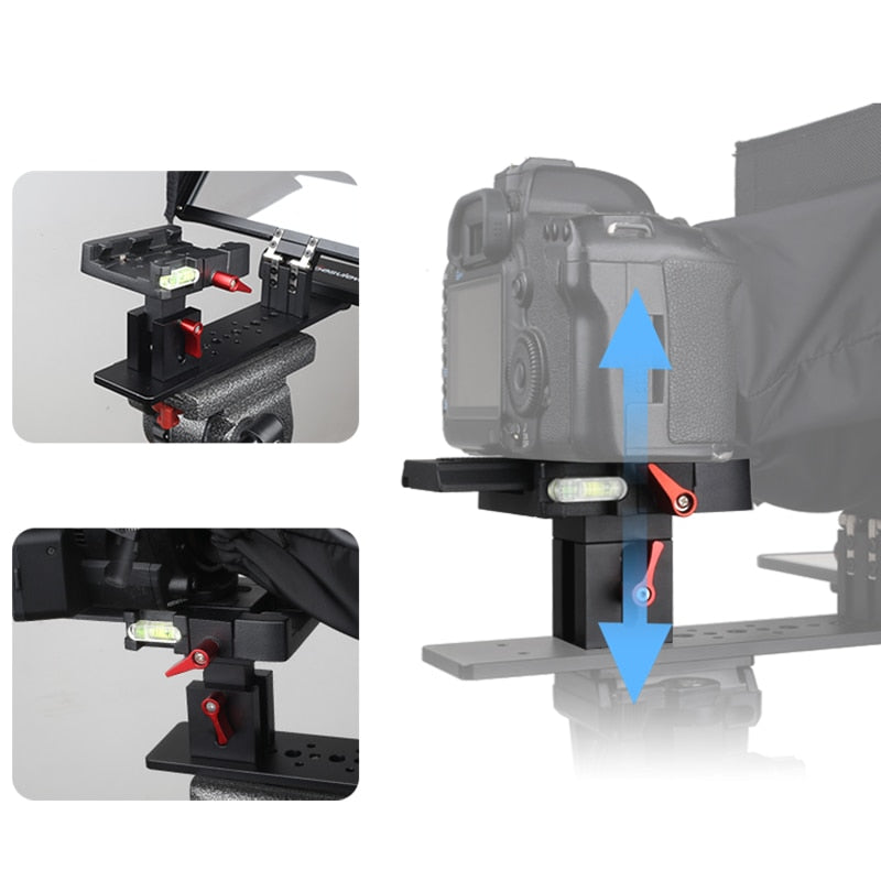 Besview Bestview T12 Teleprompter for 11 inch Mobile Phone Tablet PC SLR Camera Portable Live Broadcast Equipment Mobile