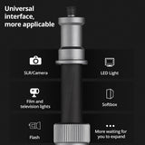 Carbon Fiber Bracket Camera Tripod With 1/4 Screw Head Light Stand for LED Video Light Studio Softbox Flash Umbrellas Reflector