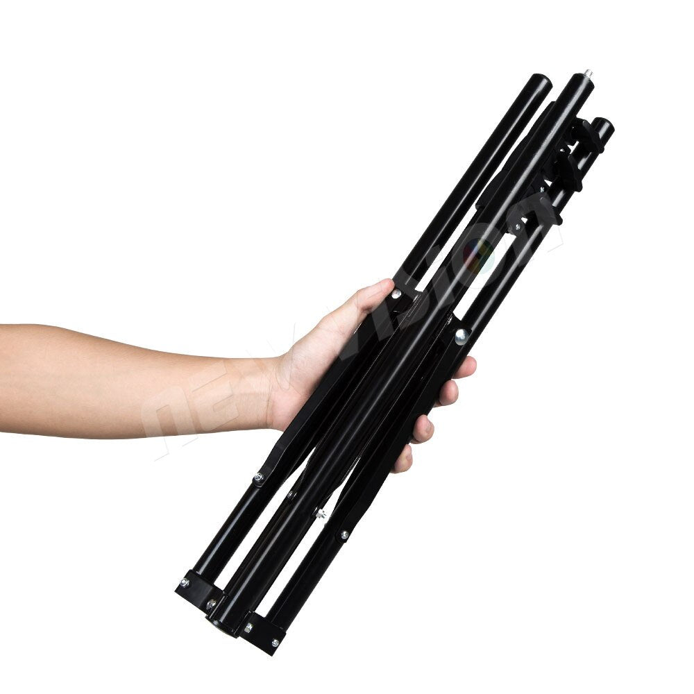180cm Reverse Fold 4 Section Light Stand for Studio Flash,Portable Softbox,Flash Holder and Bracket