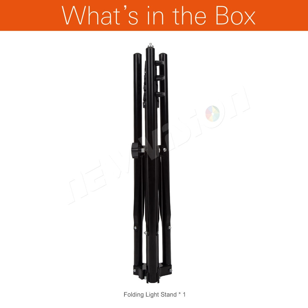 180cm Reverse Fold 4 Section Light Stand for Studio Flash,Portable Softbox,Flash Holder and Bracket