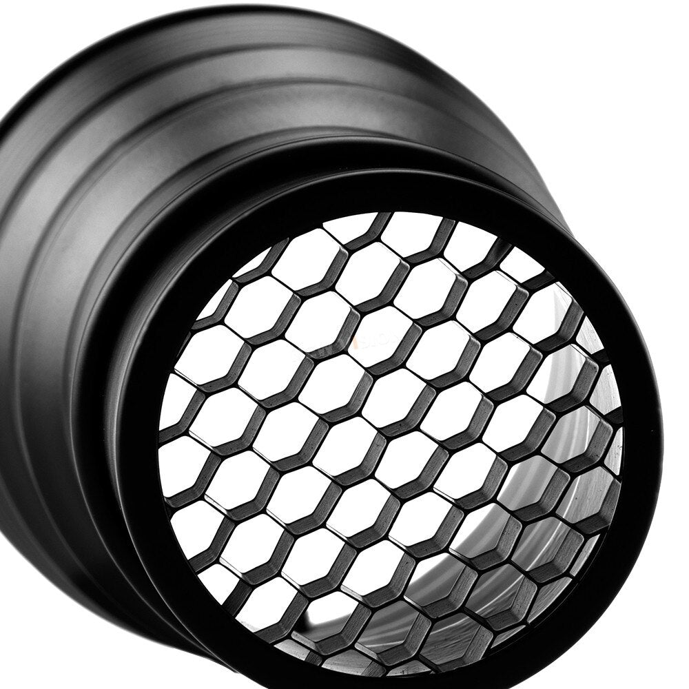 Godox SN-02 Conical Snoot Honeycomb Grid Light Beam Tube for Universal Mount Studio Strobe Flash K-150 K-180 250SDI 300SDI