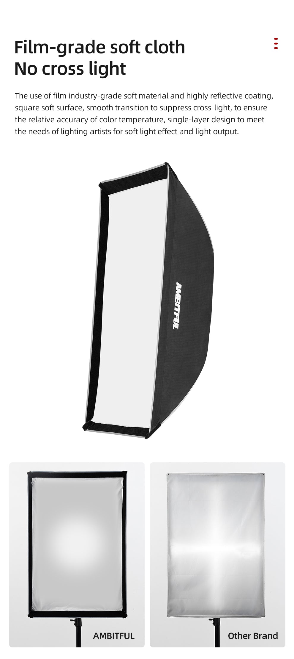 AMBITFUL  60 x 90cm Softbox