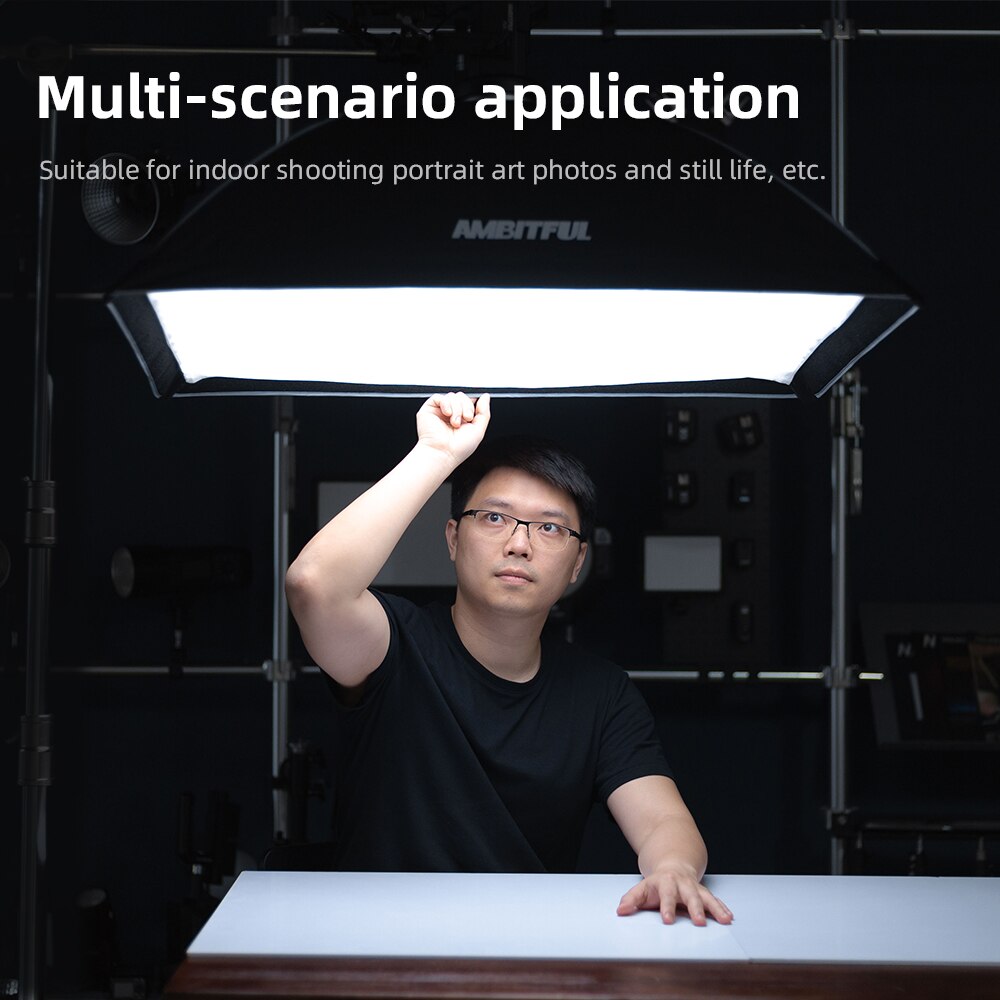 AMBITFUL  60 x 90cm Softbox with Honeycomb Grid