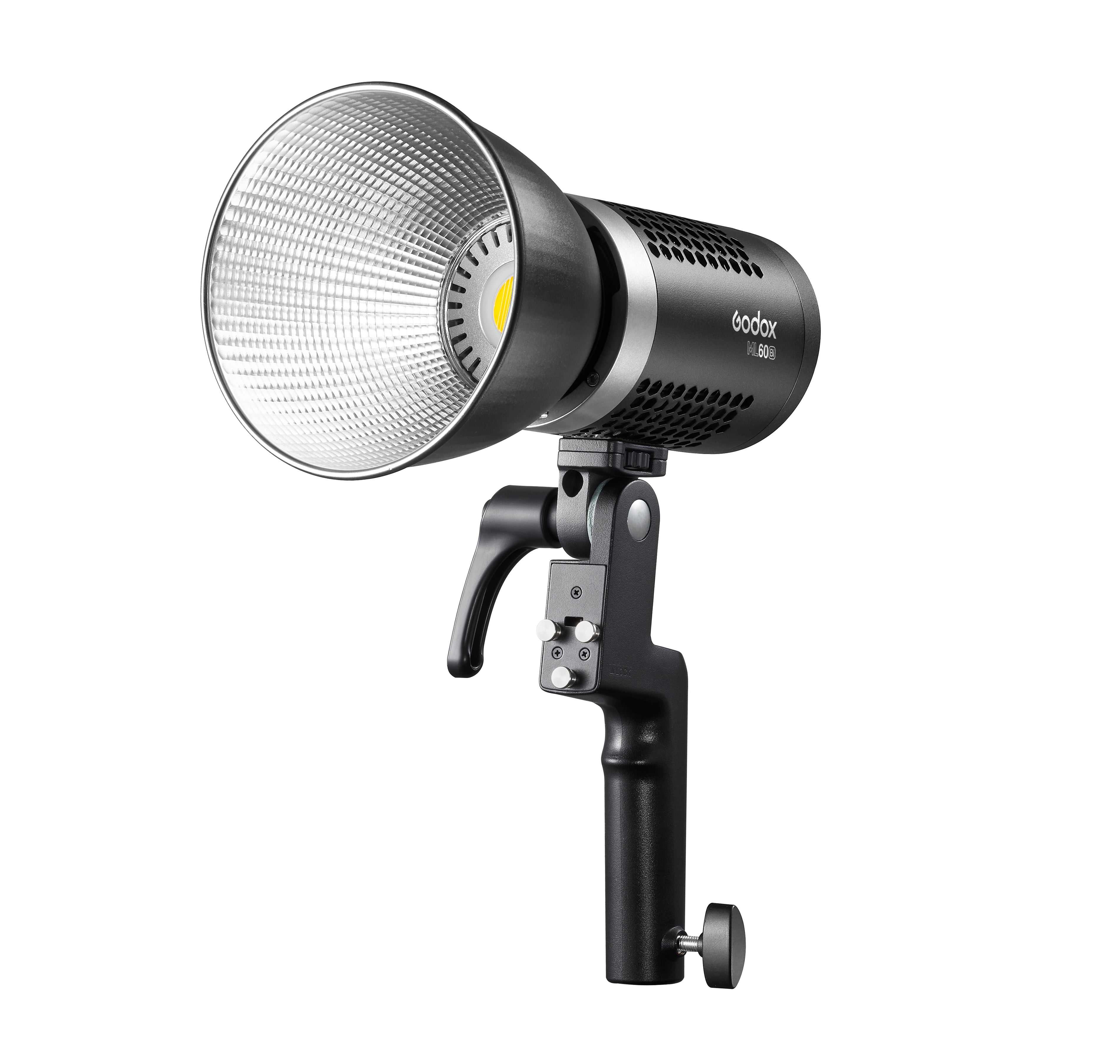 Godox ML60Bi ML60 Bi 60W Bi-Color LED Light Silent Mode Portable Brightness Adjustment Support Li-ion Outdoor LED Light