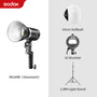 Godox ML60Bi ML60 Bi 60W Bi-Color LED Light Silent Mode Portable Brightness Adjustment Support Li-ion Outdoor LED Light