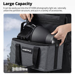 Ambitful PB18 Shoulder Straps Portable Carry Bag Studio Flash Light Video Camera Bag for Outdoor Photography Photo Video