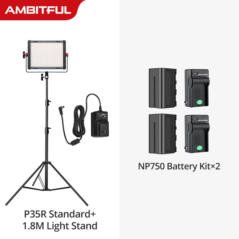 Ambitful P35R RGB Video Lighting