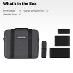 Ambitful PB19 Shoulder Straps Portable Carry Bag Studio Flash Light Video Camera Bag for Outdoor Photography Photo Video