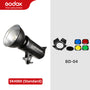 Godox SK400II 400Ws GN65 Professional Studio Flash Strobe with Built-in 2.4G Wireless X System Creative Shooting SK400 Upgrade