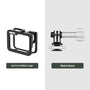 AMBITFUL Metal Vlog Case Cage for Gopro Hero 8 Extend Cold Shoe Mount for Microphone LED Light